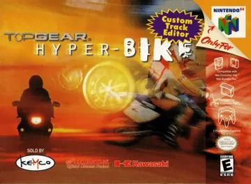 Top Gear Hyper-Bike (USA) (Beta) box cover front